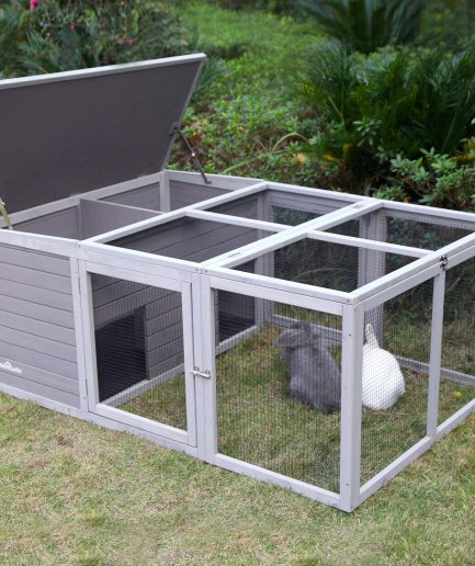 Aivituvin Rabbit Outdoor Playpen Enclosure