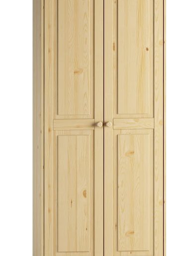 Solid Wood Pantry Storage Cabinet, Freestanding Kitchen Cupboard, Closet with Shelves