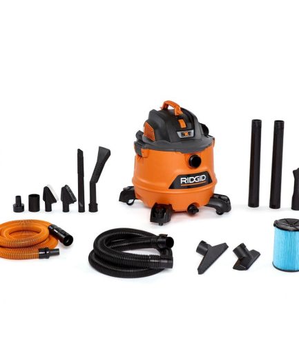14 Gallon 6.0 Peak HP NXT Wet/Dry Shop Vacuum with Fine Dust Filter, Hose, Accessories and Premium Car Cleaning Kit HD1401