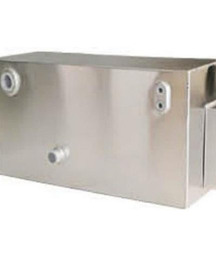 15 gal Aluminum Fuel Tank for 1955-1959 Chevy Pickup Under Box, 9 x 14.62 x 28.37 in.