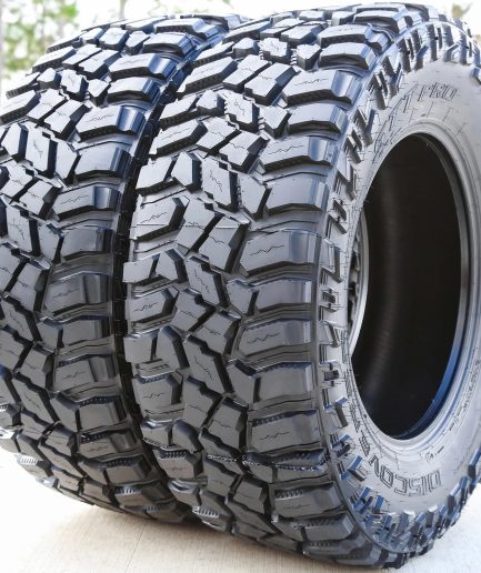 Pair of 2 (TWO) Cooper Discoverer STT Pro LT 35X12.50R20 121Q E (10 Ply) MT M/T Mud Tires