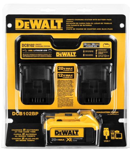 20 Volt MAX Lithium-Ion Battery Pack and Charger