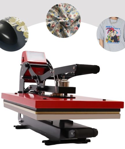16" x 20" Clamshell Semi-Auto Open Heat Press Machine Slide Out Function Heavy Heat Press Machine
