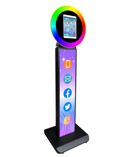 10.2 inch ipad photobooth standing selfie photos for wedding party