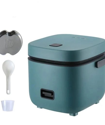 1.2L Mini Electric Rice Cooker - Intelligent, Automatic, Household Appliance for Small Meals, Food Warming, and Steaming - Ideal for 1-2 People Blue