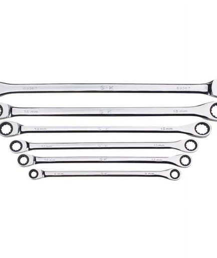SK Tools SK89350 Metal Double BX Spline Wrench Set - 2XL - 6 Piece
