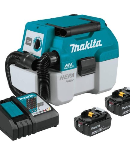 Makita 18V LXT 2 Gallon HEPA Portable Wet/Dry Dust Extractor/Vacuum Kit XCV11T from Makita