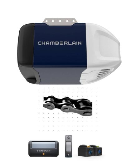 Chamberlain D2101 1/2 HP Heavy-Duty Chain Drive Garage Door Opener
